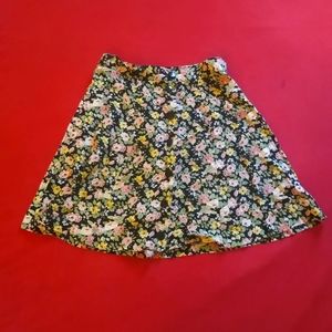 Vintage floral skirt